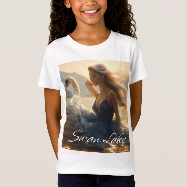 CAMISETA LAGO DE LOS CISNES - BALLET & DANZA -  (Anverso)