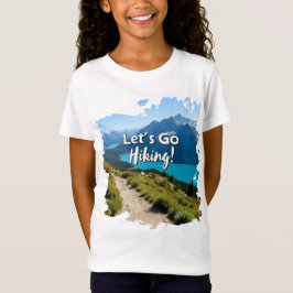 Camiseta Lago de montaña Vamos a hacer senderismo
