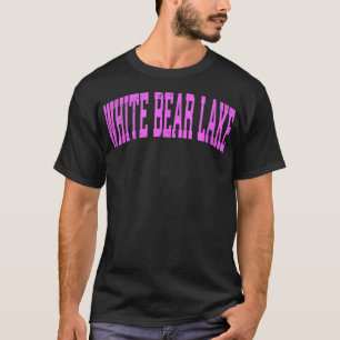Camiseta Lago de Oso Blanco Minnesota MN Vintage Deporte At