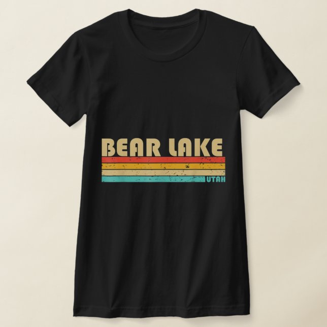 Camiseta LAGO DE OSO UTAH Fun Ping Camping Verano (Distribución)