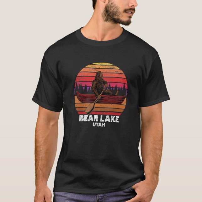 Camiseta Lago de Pescado Bigfoot (Anverso)