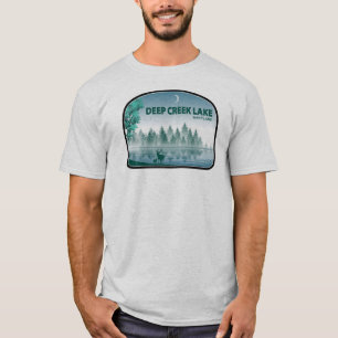Camiseta Lago Deep Creek Maryland Ciervos