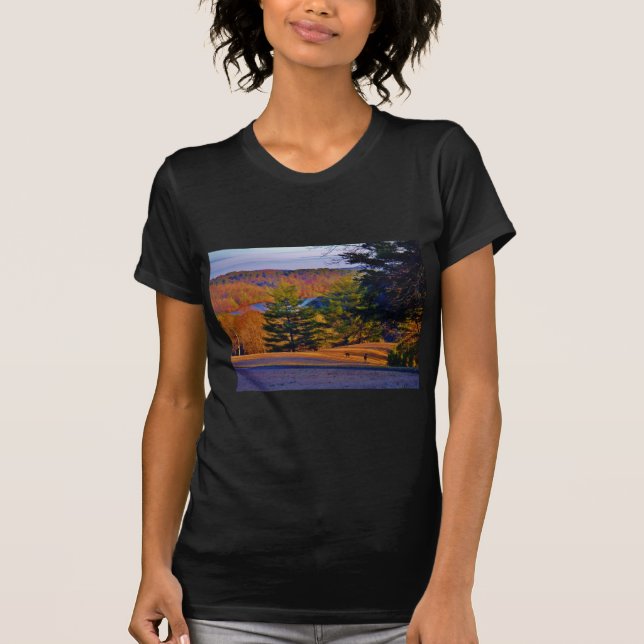 Camiseta Lago Deer & Mt (Anverso)