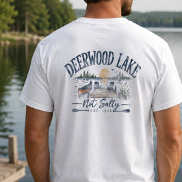 Camiseta Lago Deerwood “No Salado” Vintage Vida en el Lago