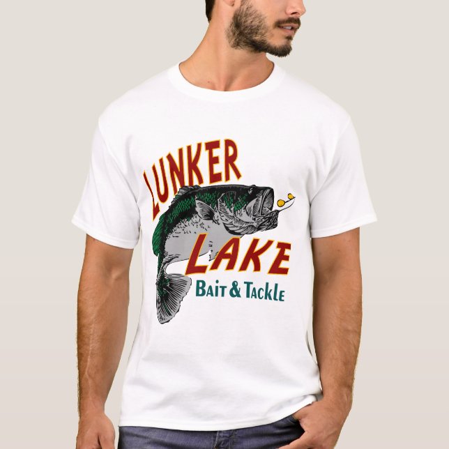 Camiseta lago del lunker (Anverso)