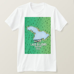 Camiseta Lago di Ledro Terento Italia.