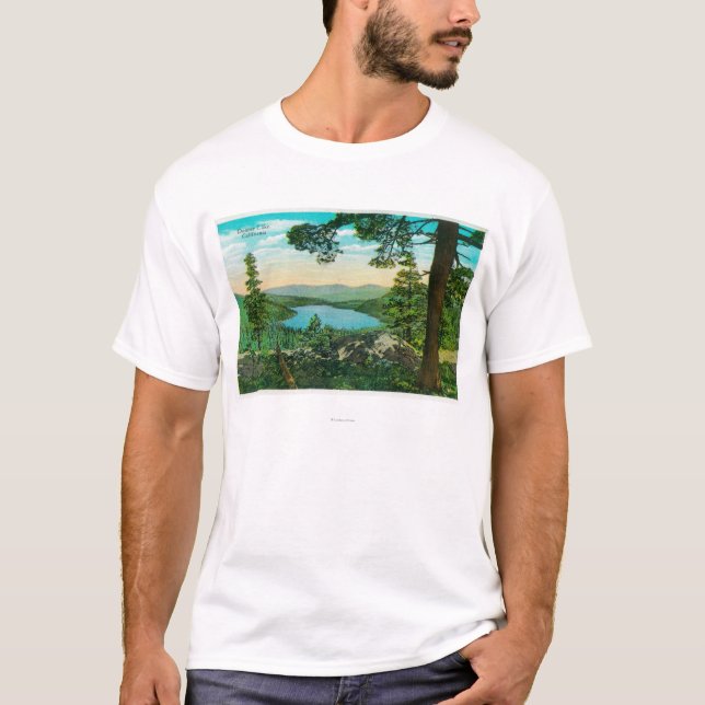 Camiseta Lago Donner, California de Ridge (Anverso)
