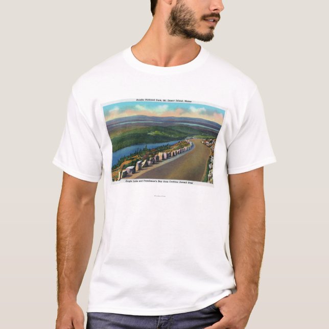 Camiseta Lago eagle (Anverso)