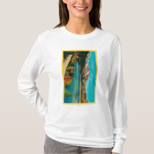 Camiseta Lago en el alto condado de SierraMono, CA june