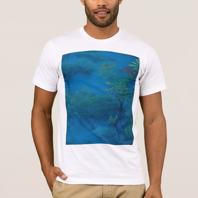 Camiseta Lago eterno en el bosque de Cedar (Anverso)