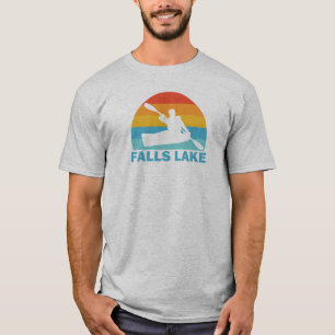 Camiseta Lago Falls Carolina del Norte Kayak