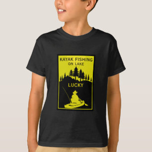 Camiseta Lago Favorito Kayak Y Pesca De Río