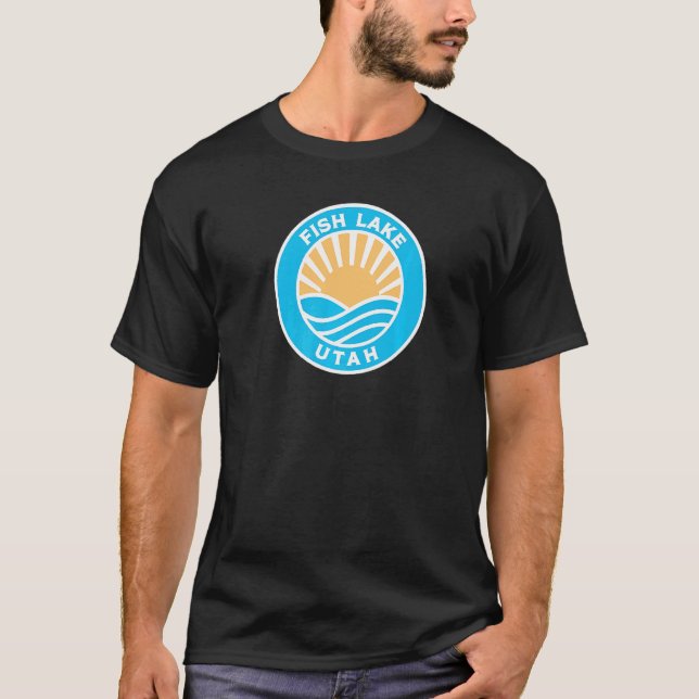 Camiseta Lago Fish Utah (Anverso)