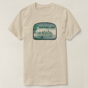 Camiseta Lago Fontana Carolina del Norte Ciervo