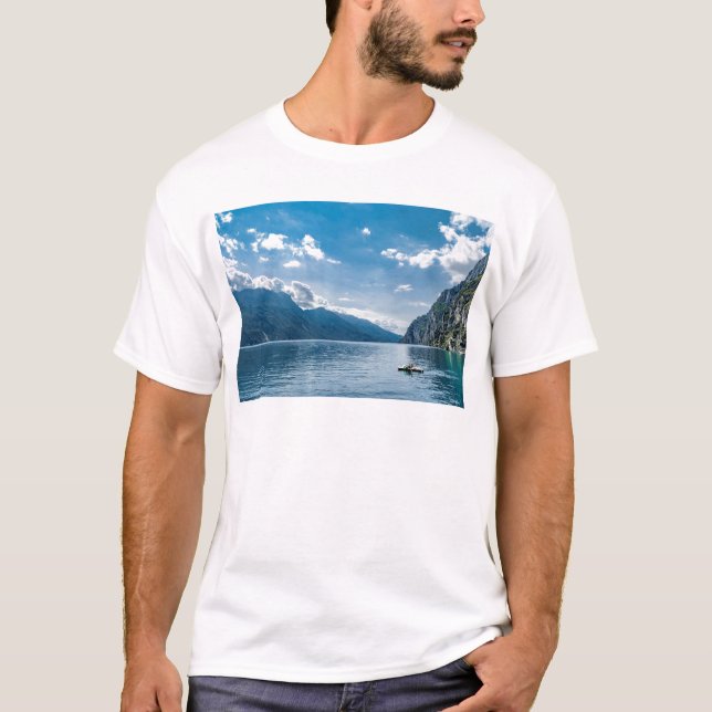 Camiseta Lago Garda, Italia (Anverso)