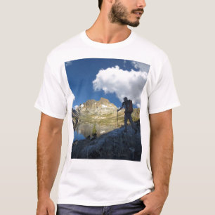 Camiseta Lago Garnet y pico de banner 2 - Sendero John Muir