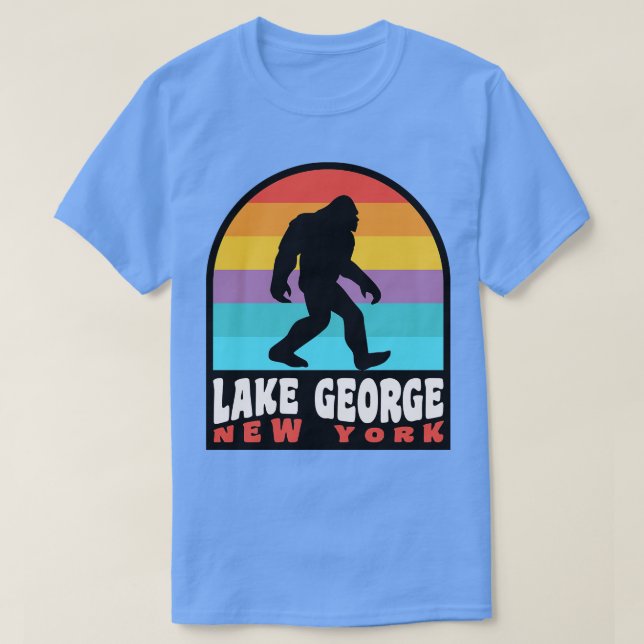 Camiseta Lago George Adirondacks Nueva York (Diseño del anverso)