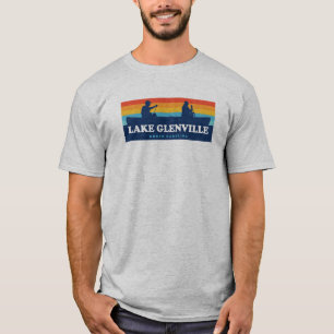 Camiseta Lago Glenville Carolina del Norte Canoe