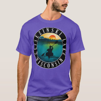 Camiseta Lago Glisezinski Wisconsin Kayak