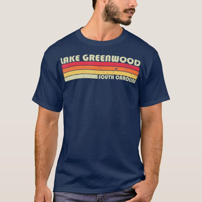 Camiseta LAGO GREENWOOD SOUTH CAROLINA Gracioso regalo de p (Anverso)