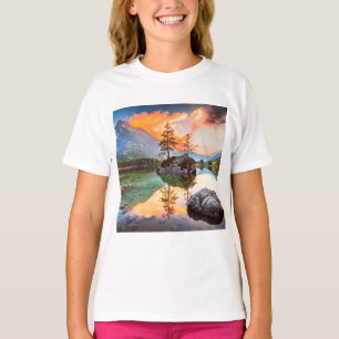 Camiseta Lago Hintersee, Baviera, Alemania