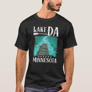 Camiseta Lago Ida Minnesota US Estado Tierra De 10000 Lagos