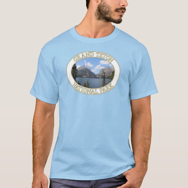 Camiseta Lago Jenny en el Parque Nacional Grand Teton en Wy (Anverso)
