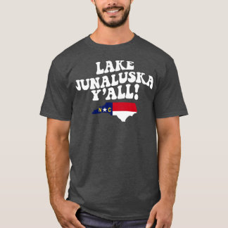 Camiseta Lago Junaluska Bandera NC de North olina Cuenca Su