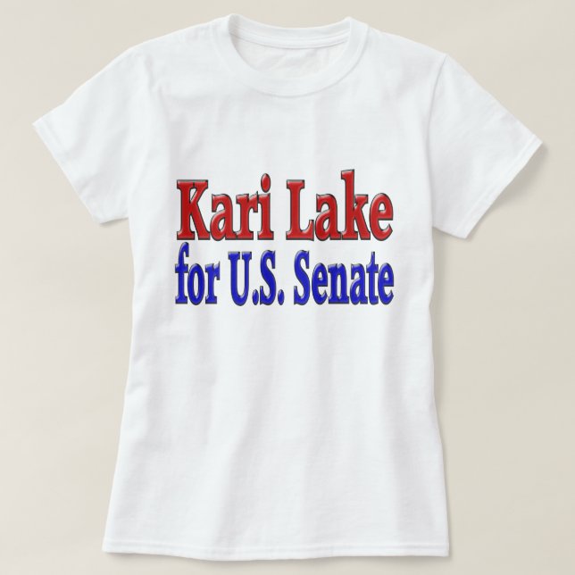 Camiseta Lago Kari para el Senado (Diseño del anverso)