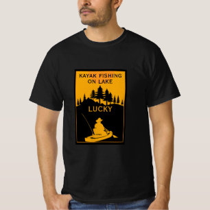 Camiseta Lago Kayak Y Pesca De Río