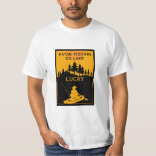 Camiseta Lago Kayak Y Pesca De Río