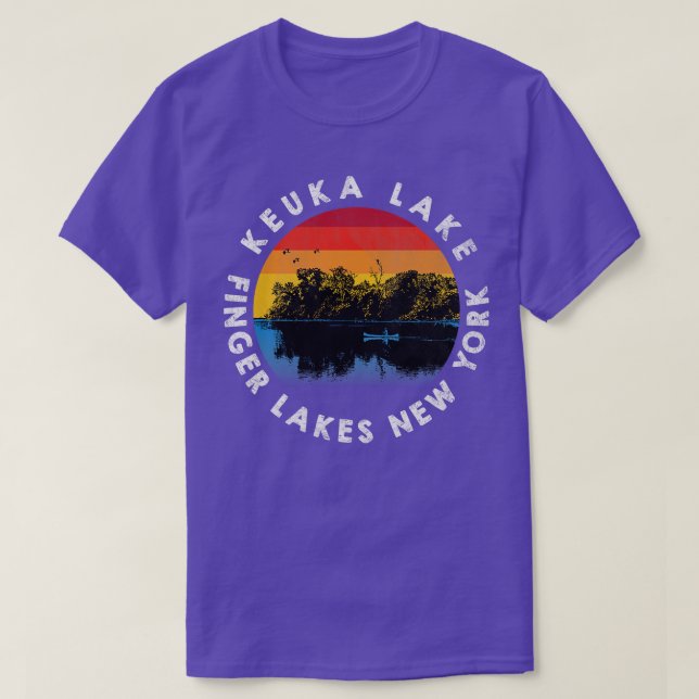 Camiseta Lago Keuka nueva york (Diseño del anverso)