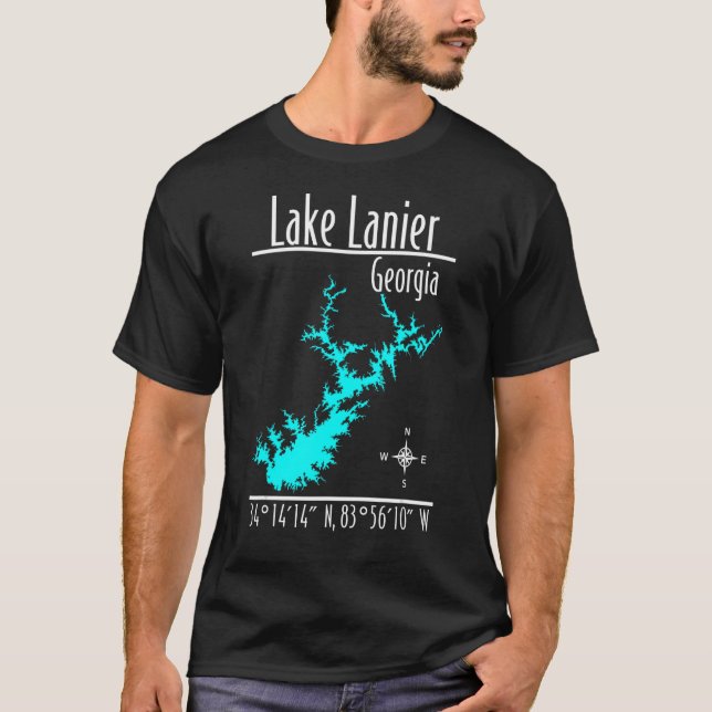 Camiseta lago Lanier Georgia (Anverso)