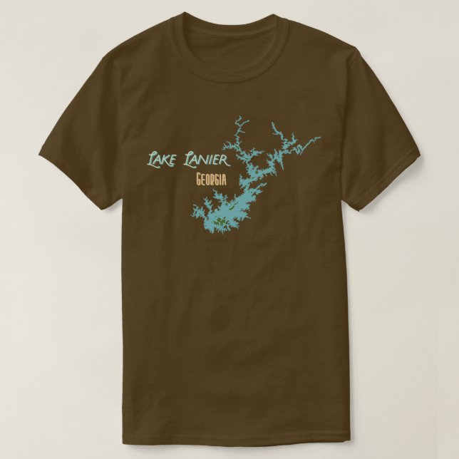 Camiseta Lago Lanier Georgia 1 (Diseño del anverso)