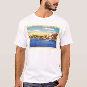 Camiseta Lago largo - costa de Nápoles y bahía del mesón de