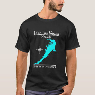 Camiseta Lago Las Vegas Nevada Larga Sleeve T Shirt