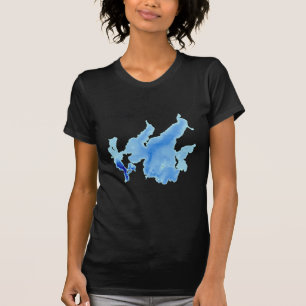 Camiseta Lago leech profundizado