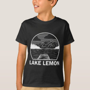 Camiseta Lago limón indiana divertido verano de camping de