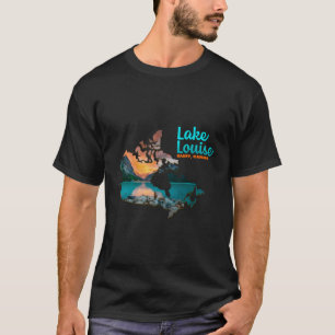 Camiseta Lago Louise Banff Alberta Canadá Glaciar Icefield