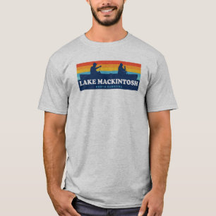 Camiseta Lago Mackintosh Carolina del Norte Canoe
