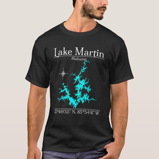 Camiseta Lago Martin Alabama (Anverso)