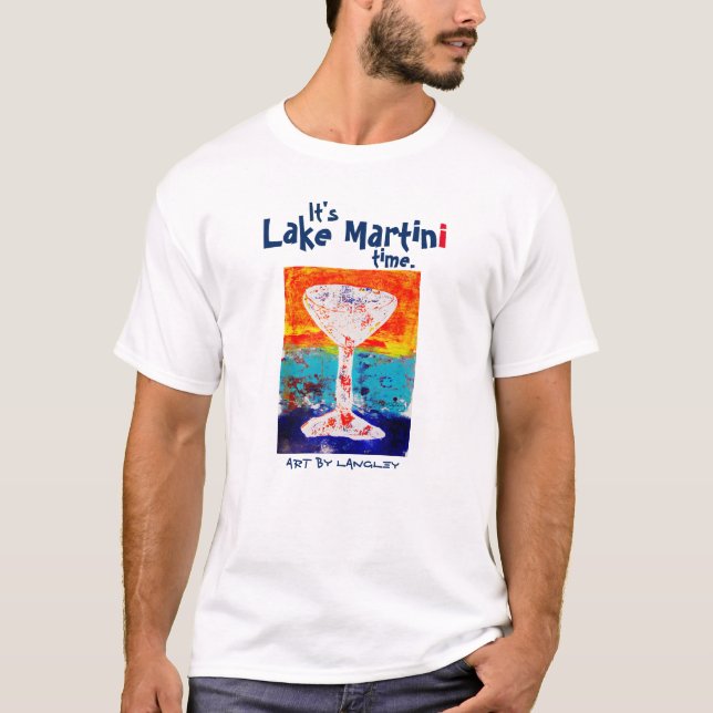 Camiseta Lago Martin "tiempo" Alabama t-shirt de Martini (Anverso)