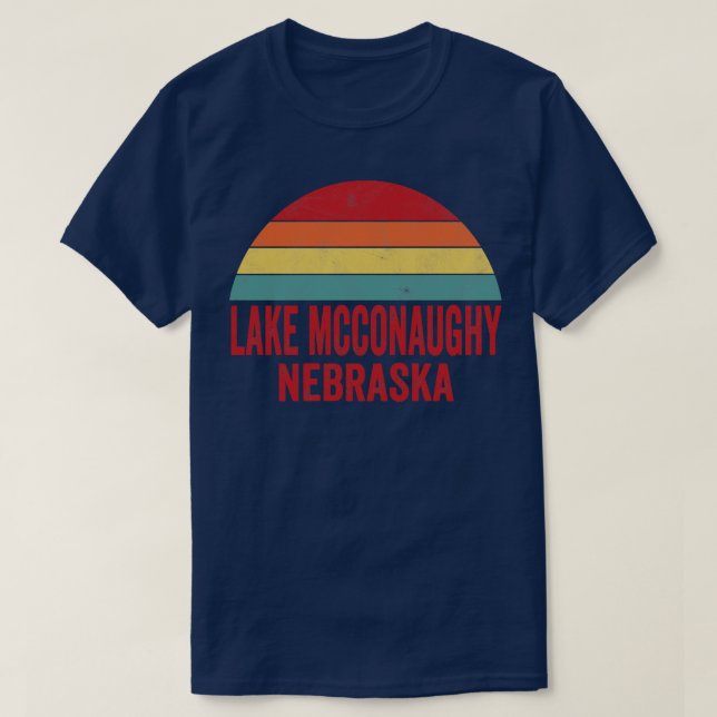 Camiseta Lago McConaughy Nebraska (Diseño del anverso)
