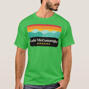 Camiseta Lago McConaughy Nebraska Camping Playa Pesca