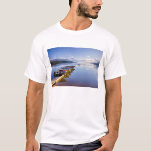 Camiseta Lago McDonald, Parque Nacional Glaciar, Montana,