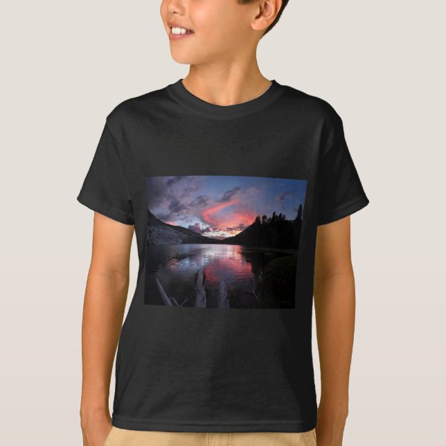 Camiseta Lago Merced Sunset - Yosemite - California (Anverso)