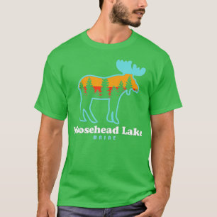Camiseta Lago Moosehead Maine - Lago Moosehead 