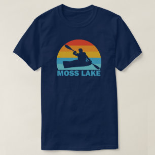 Camiseta Lago Moss Carolina del Norte Kayak
