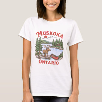 Camiseta Lago Muskoka Ontario Canadá