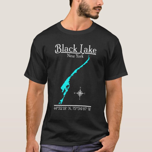 Camiseta Lago Negro Nueva York (Anverso)